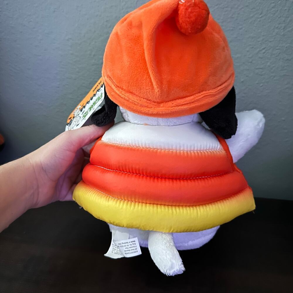 New 2024 Snoopy Candy Corn Puffer Coat Vest 10 In 🎃 CVS TIKTOK VIRAL - Picture 7 of 8